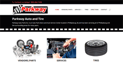 Desktop Screenshot of parkwayautoparts.com